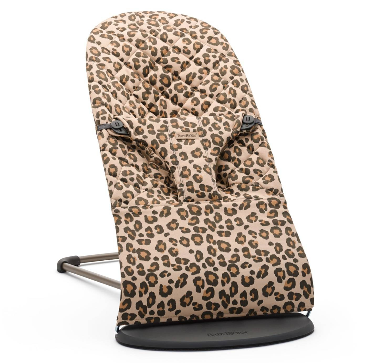 BABYBJORN - leżaczek BLISS COTTON, Beż/Leopard