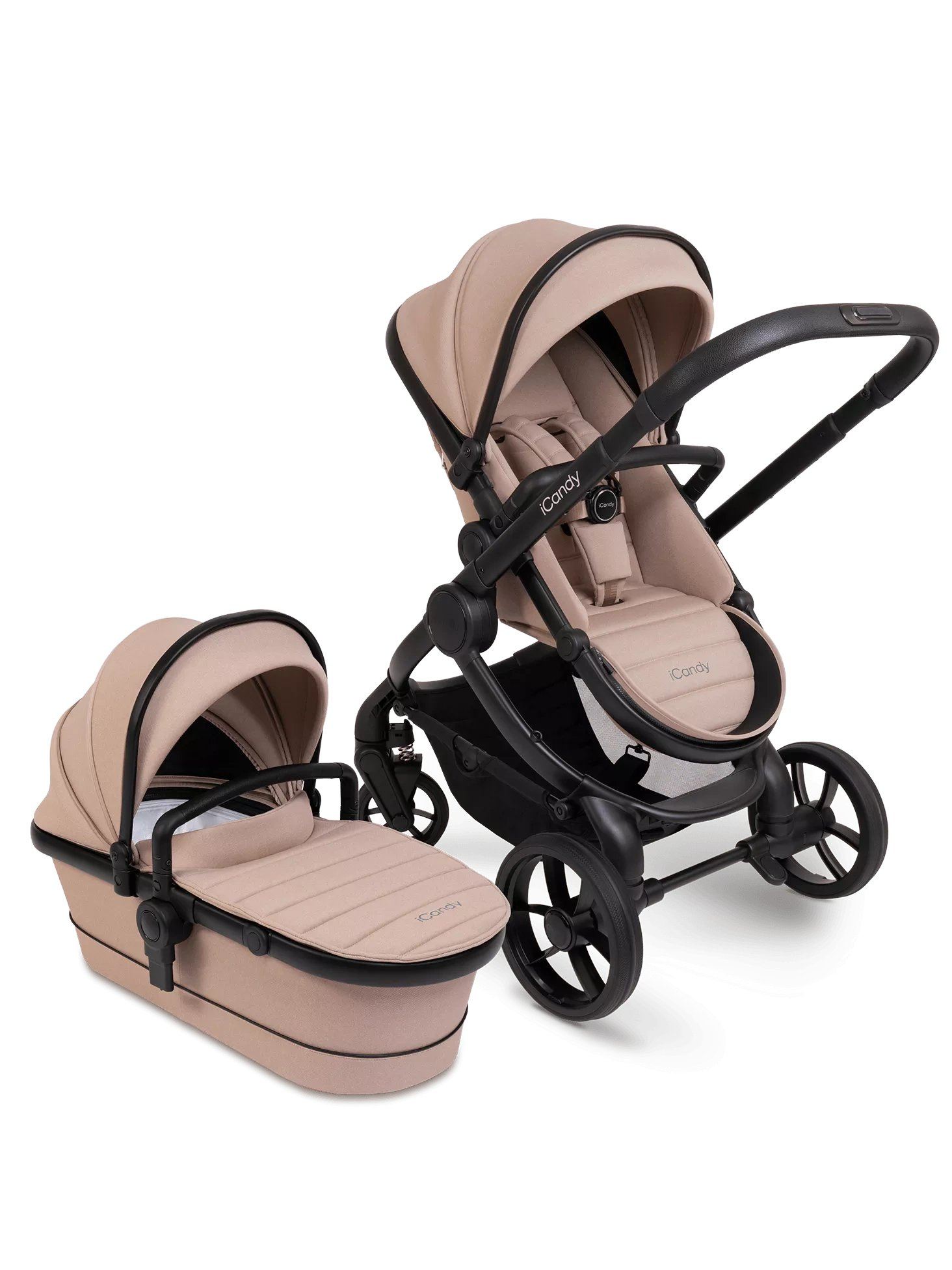 Wózek iCandy Peach 7 zestaw 2w1, Cookie - Black