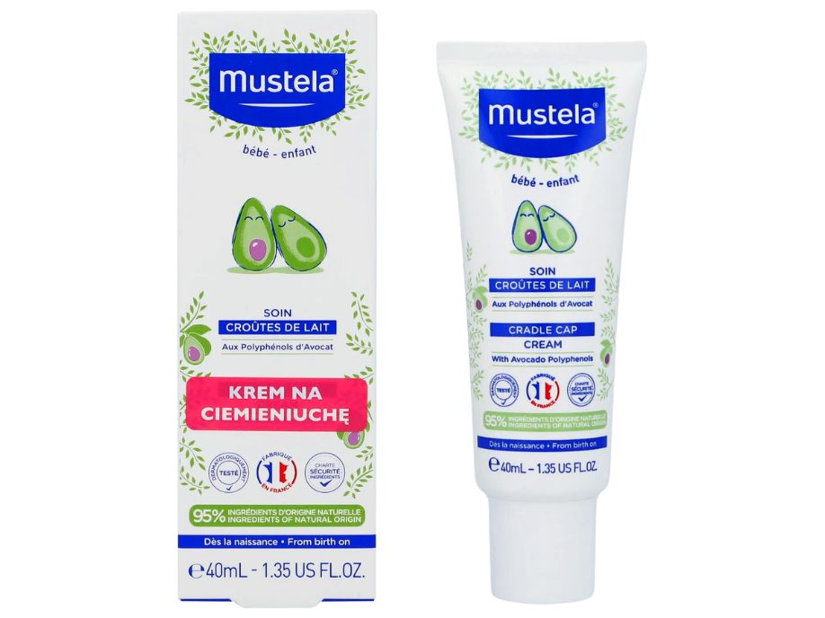 Mustela Bebe Enfant, krem na ciemieniuchę, 40 ml