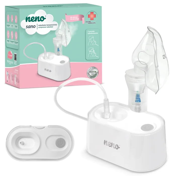 Neno Sano – nebulizator pneumatyczny, tłokowy, kompresorowy