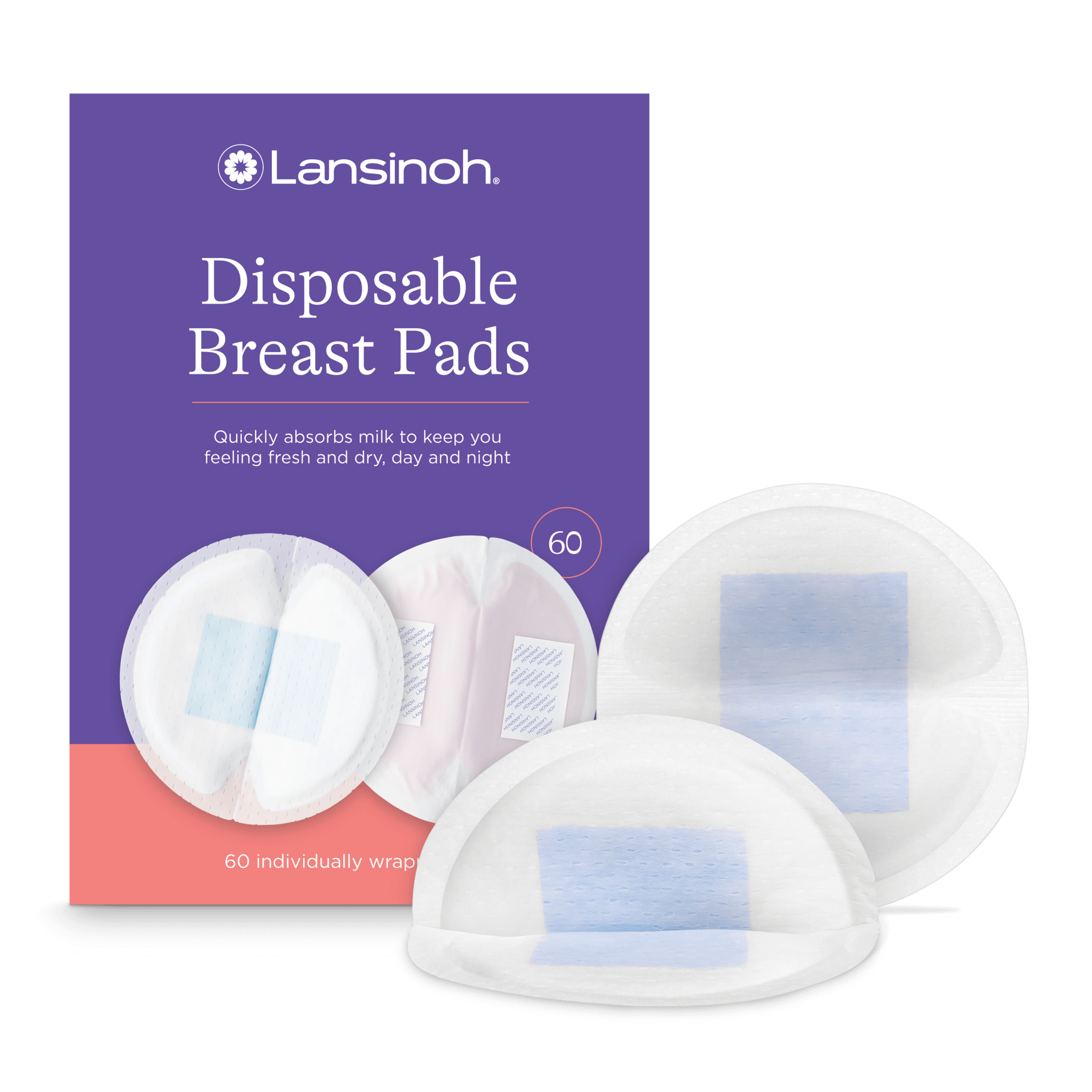 Lansinoh Jednorazowe wkładki laktacyjne 60 szt